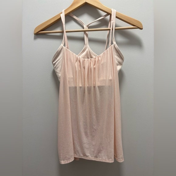 Lululemon Flow Y 2-in-1 Tank Butter Pink/Butter Pink - Picture 1 of 11